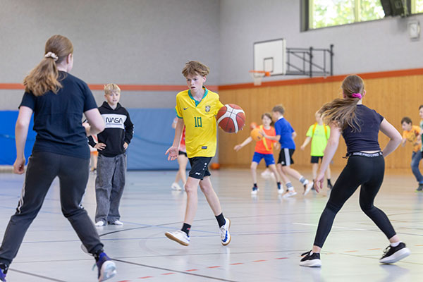 Sportaktivität von Schülerinnen und Schülern am Wittekind-Gymnasium Lübbecke