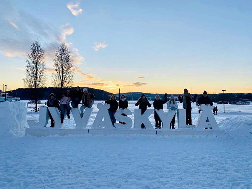 Kooperationsprojekt mit finnischer Partnerschule