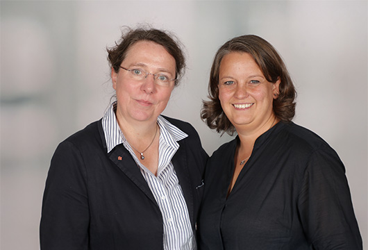 Lehrkräfte Unterstufe Müller und Stefener