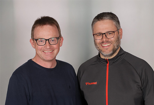 Lehrkräfte Verwaltung Arne Oberthüru. Sascha Wegener