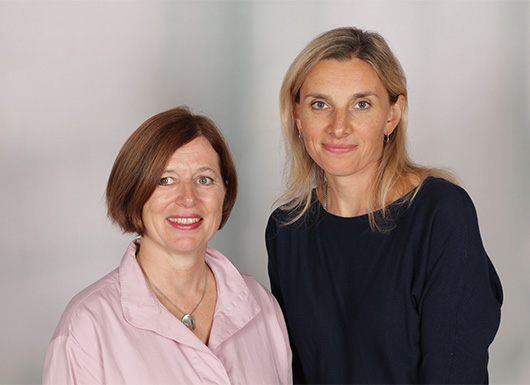 Lehrkräfte Willkommensklasse Sewing und Ivashova