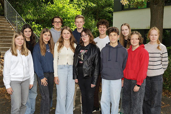 SV-Team des Wittekind-Gymnasiums